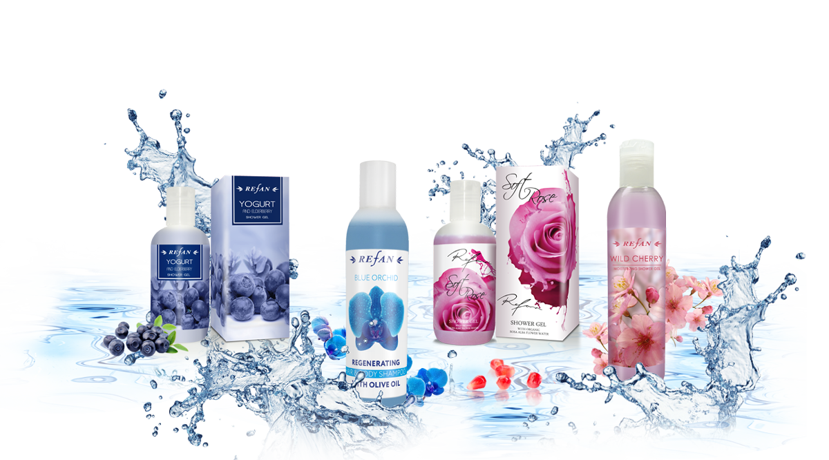 Shampoo and shower gels