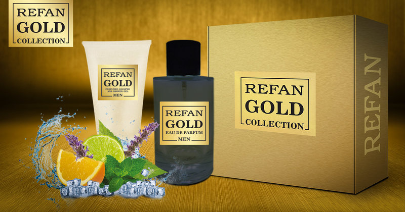 SET REFAN GOLD COLLECTION MEN 407