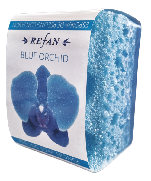 Sapone-spugna esfoliante orchidea