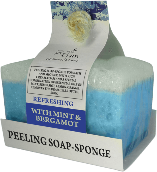SPUGNA-SAPONE RINFRESCANTE