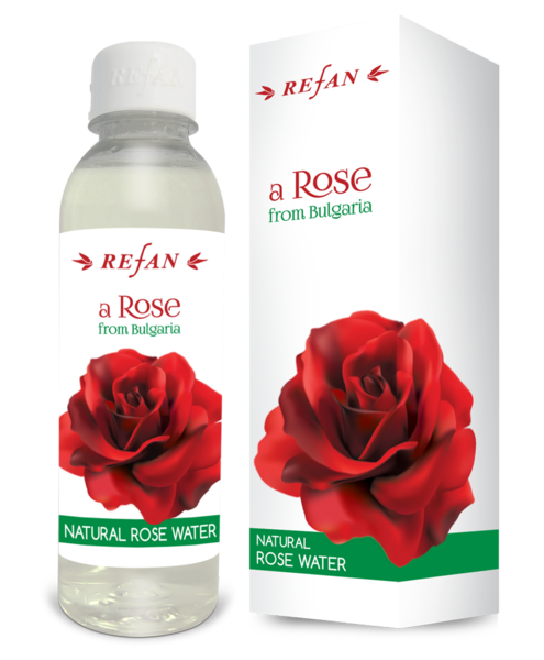 L’acqua di rose naturale