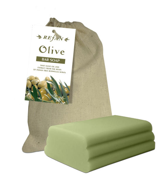 Bar soap olive