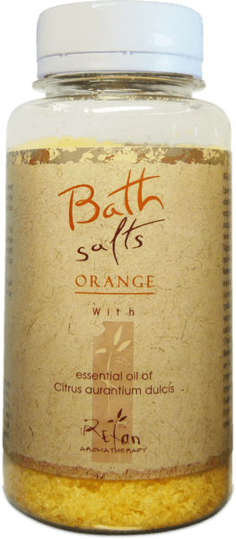 Sali da bagno con olio essenziale di arancia  250g