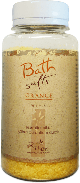 Sali da bagno con olio essenziale di arancia 250g