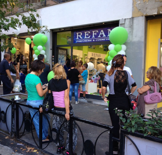 Nuovo negozio "Refan" di Roma, Italia