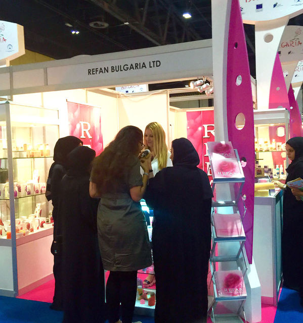 REFAN caught the interest of the visitors of the exhibition MENOPE 2015 in Dubai