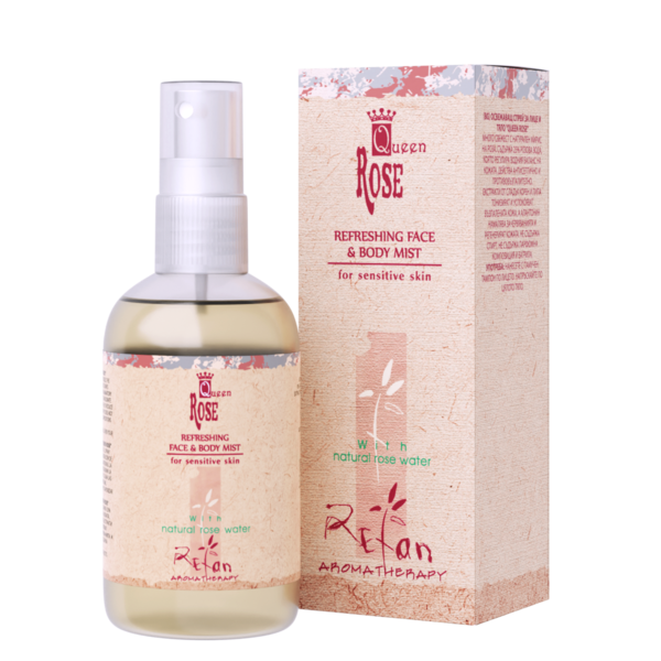 Spray rinfrescante per il viso ed il corpo