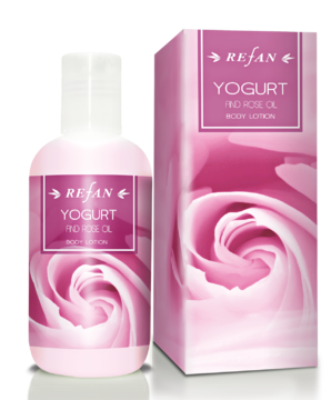 Yogurt e olio di rosa Lozione per corpo