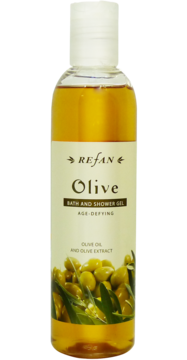 Gel doccia e bagno OLIVE REFAN