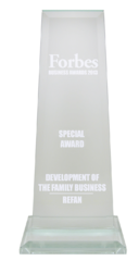 Forbes per lo “Sviluppo dell'impresa familiare” 