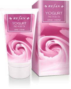 Yogurt e olio di rosa Crema per mani