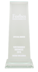 Forbes business awards 2015 "Sustainable bussiness"