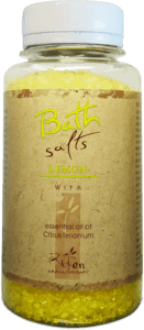 Sali da bagno Sali da bagno con olio essenziale di limone 250g