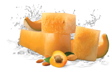 Sapone alla glicerina fatto a mano Melon and Apricot