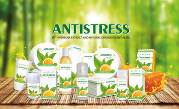Antistress ​con estratto di verbena e olio essenziale naturale di arancio
