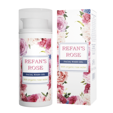 Gel detergente per il viso Refan's Rose