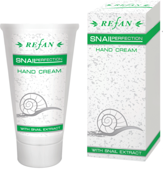 CREMA MANI REFAN SNAIL PERFECTION con estratto di bava di lumaca