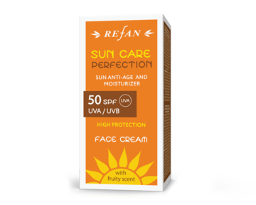 CREMA VISO SPF 50 UVA/UVB - SUN ANTI-AGE  AND MOISTURIZER