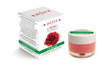 BALSAMO LABBRA "A ROSE FROM BULGARIA" con concreta di rosa e oli naturali di karitè e jojoba