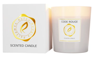 Candela REFAN BOUGIE PARFUMEE SCENTED CANDLE CODE ROUGE